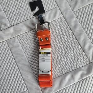 NWT Wilson Youth Baseball/Softball Adjustable Elastic Belt  In Orange